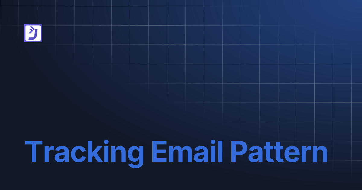 Tracking Email Pattern | Jframework